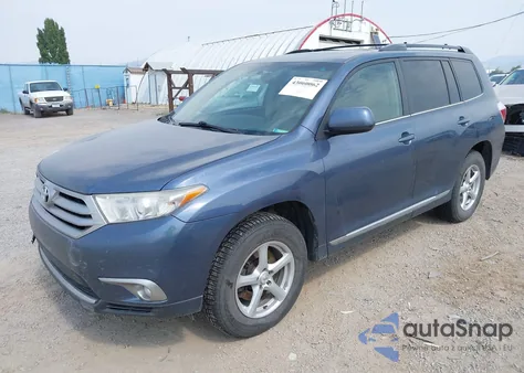 2011 Toyota Highlander Se V6 из США, поврежденный, VIN 5TDBK3EH7BS057654